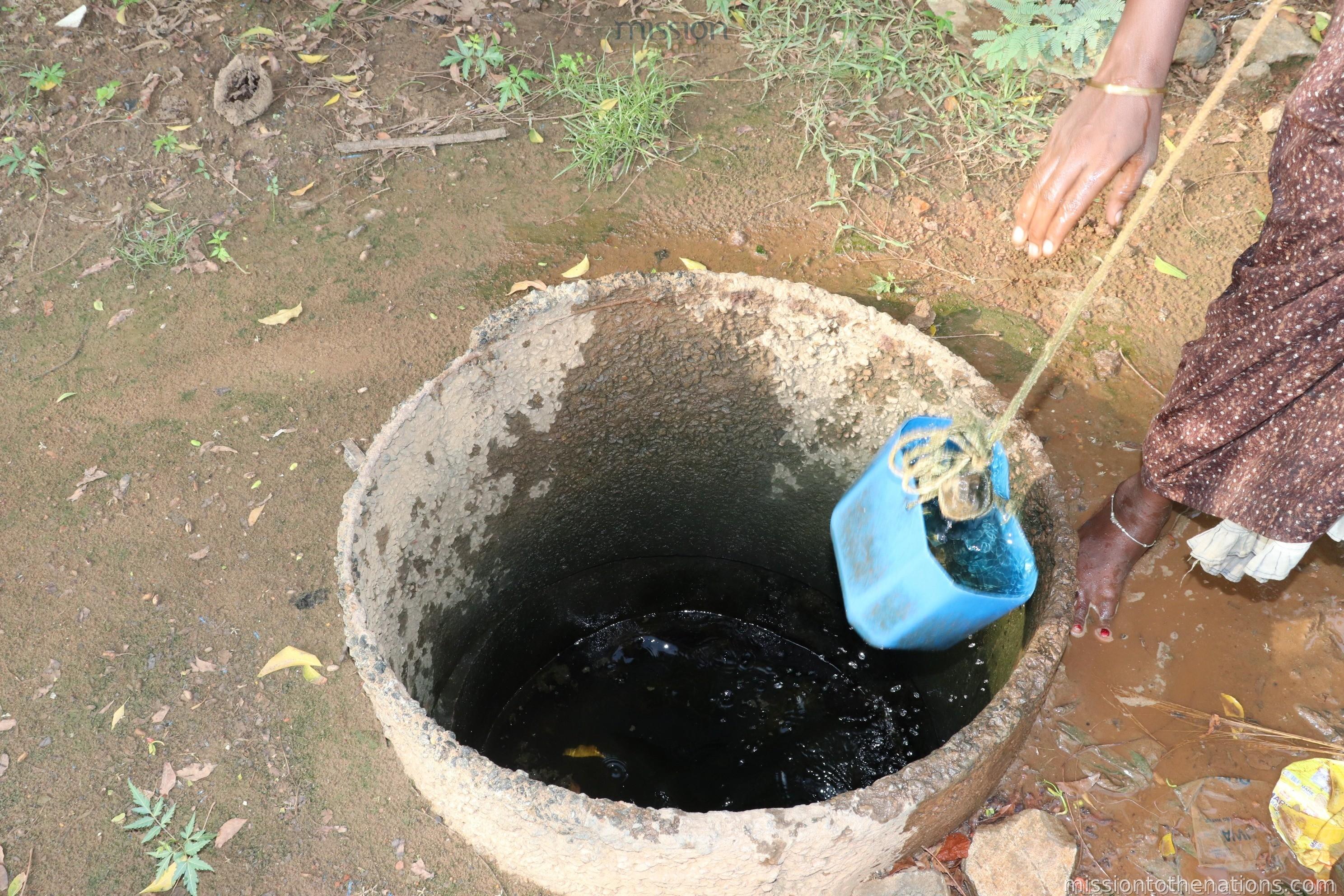 Before your gift — this was their water