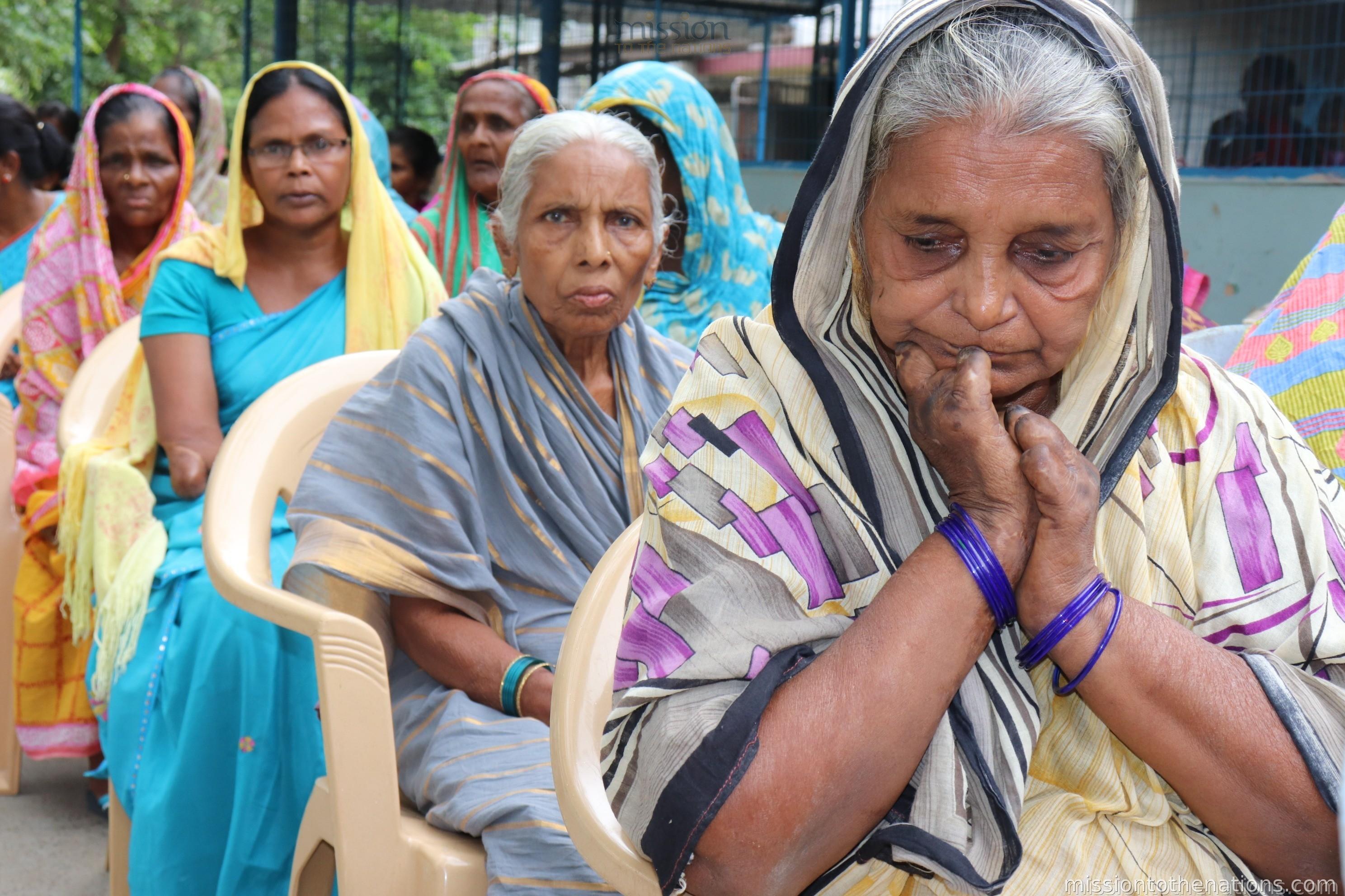 Leprosy programme — community gathering