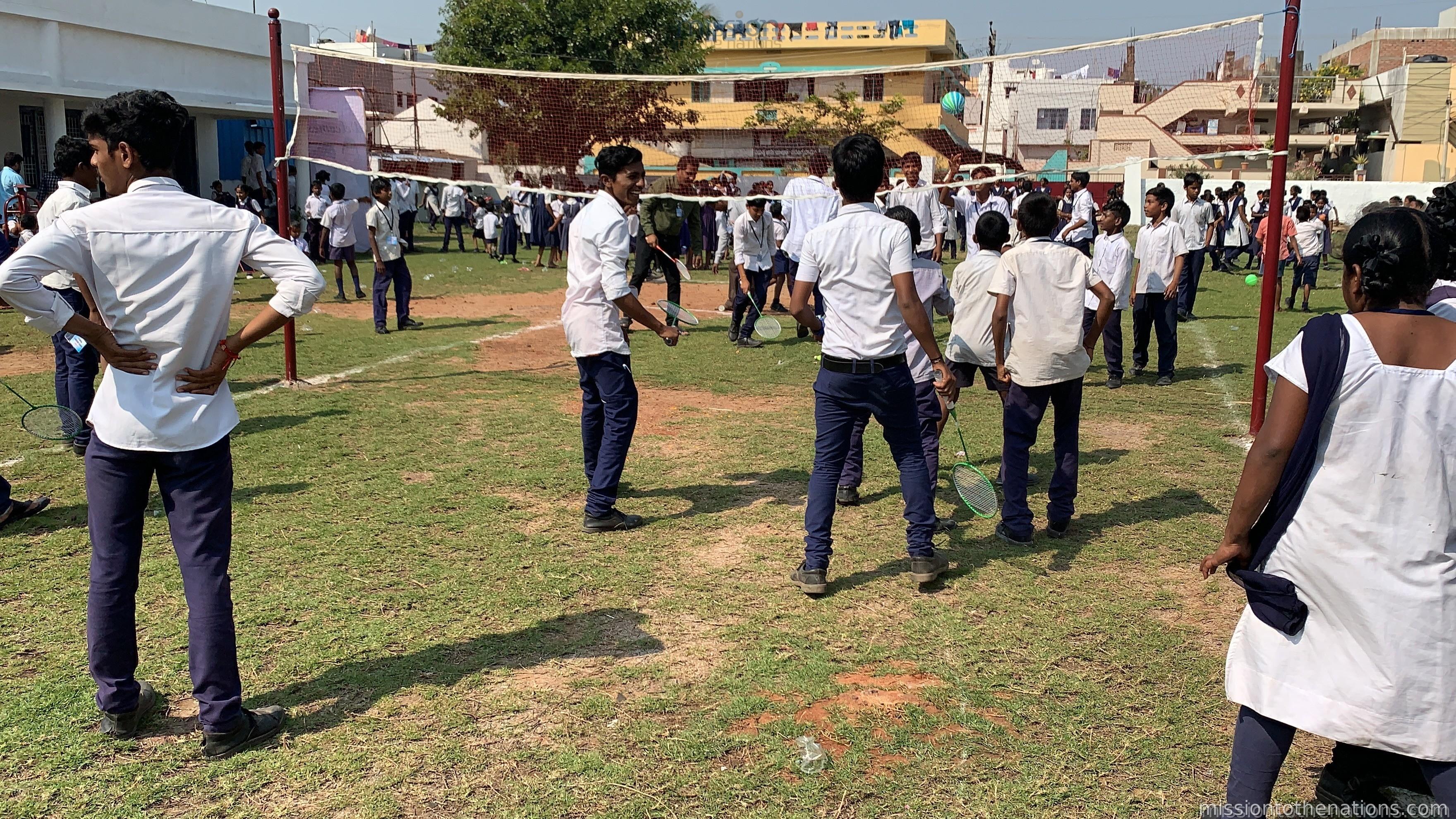Sports day at MTN's residential school