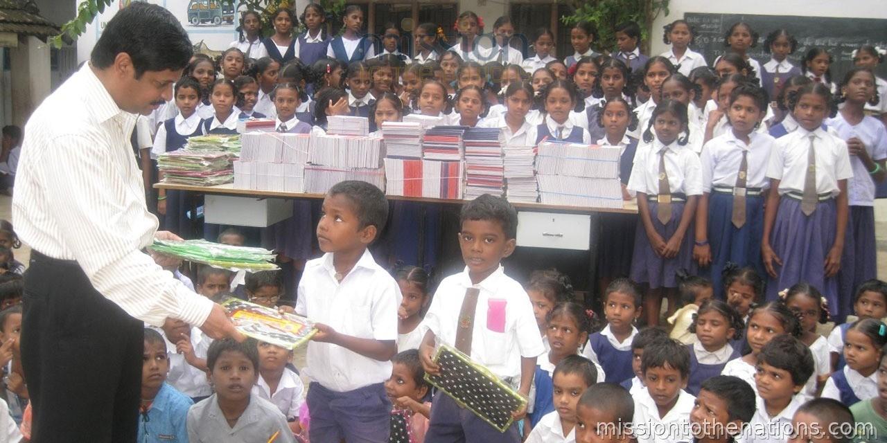 Notebooks and supplies for every student